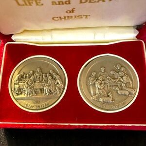 The Life and Death of Christ Commemorative Coins.